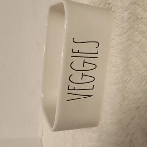 Rae Dunn Artisan Collection By Magenta Veggies Dish Container No Lid